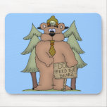 Do Feed the Bears Mousepads