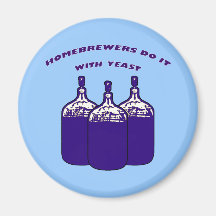 Do It With Yeast Refrigerator Magnet