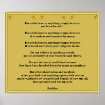Do not believe poster