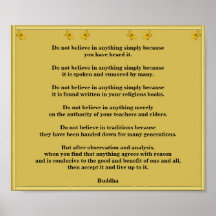 Do not believe posters