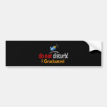 Do not disturb bumper stickers