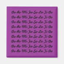 Do Re Mi Fa Magnet