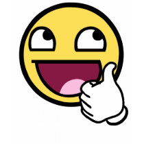 Do Want Awesome Face Smiley