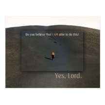 Do You Believe I AM Able? Postcards