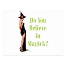 Do You Believe in Magick? Post Card