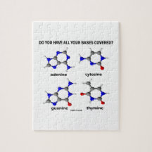 Do You Have All Your Bases Covered? (DNA Bases) Jigsaw Puzzles