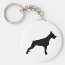 Doberman Keychain
