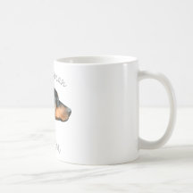 Doberman Pinscher (blk) Mum 2 Coffee Mug