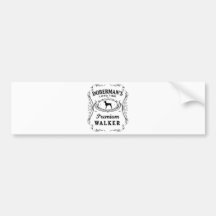 Doberman Pinscher Bumper Sticker
