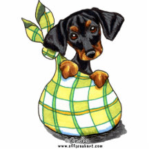 Doberman Pinscher Sack Puppy Photo Cut Outs
