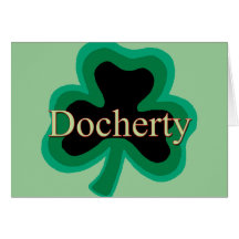 Docherty Family Greeting Card