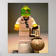 Doctor Toxic Custom Minifig by CustomizeMyMinifig Posters
