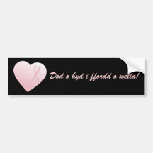 Dod o hyd i ffordd o wella! Bumper Sticker