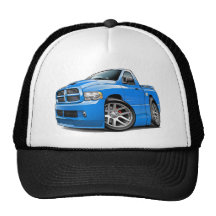 Dodge SRT10 Ram B5 Blue Mesh Hat