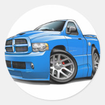 Dodge SRT10 Ram B5 Blue Stickers