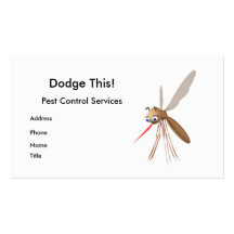 Dodge This! Pest Control - Business Business Card