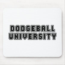 Dodgeball University Mouse Mat