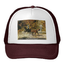 Dog-Car (The Gig) By Toulouse-Lautrec Henri De Trucker Hats