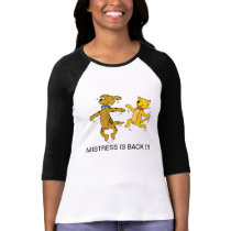 Dog Cat Joy Cartoon t-shirts