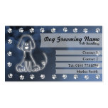 Dog Grooming Business Card [blue]