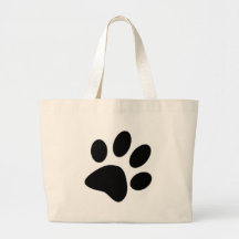 dog paw bag
