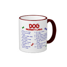 DOG Property Laws 2 Coffee Mugs
