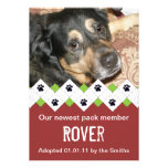 Dog/Puppy Adoption Announcement