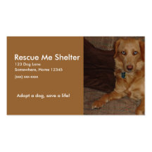 Dog Shelter Business Card