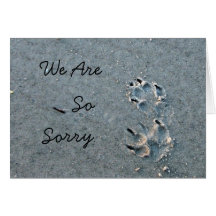 Dog Sympathy Greeting Cards