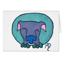 Dog, Tired Cards
