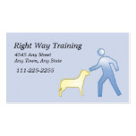 Dog Training Business Card