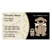 Dog Training Business Cards