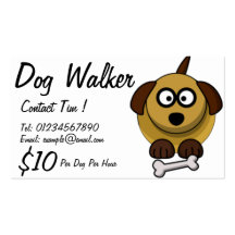 Dog walker Business Card
