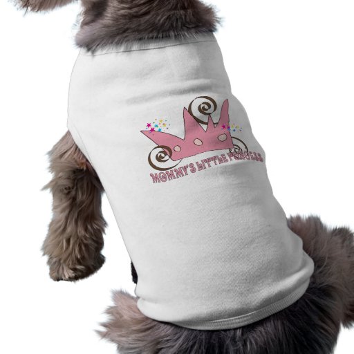 dogcoat Mummy's Little Princess Ice Cream Colour Dog T Shirt