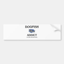 Dogfish Addict Bumper Sticker
