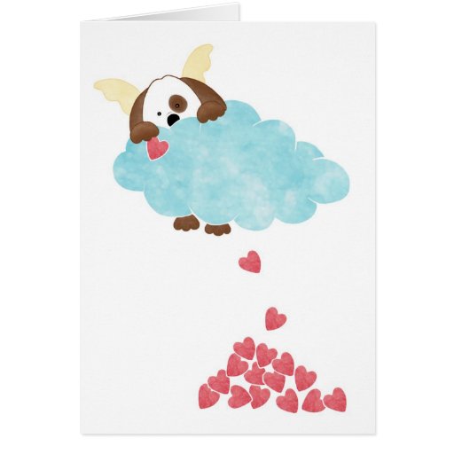 Doggie Heaven Greeting Card
