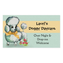Doggy Daycare Services Business Card