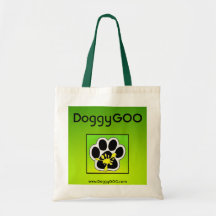 Doggy GOO Tote Canvas Bag