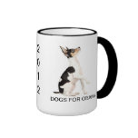 Dogs For Obama Travel Mug
