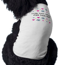 Dogs Have Owners-Cats Have Staff Doggie T-shirt