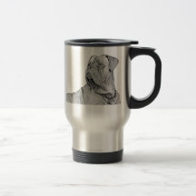 Dogue de Bordeaux travel Mug