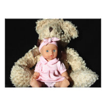 Doll and Teddy Bear Invitation
