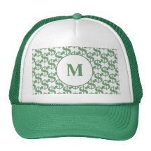 Dollar symbol pattern hat