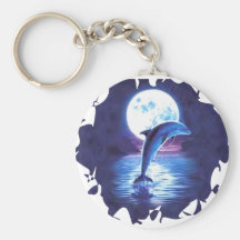 dolphin-8 key chain