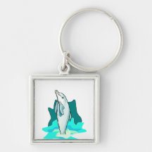 Dolphin Fun Key Chains