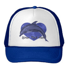 Dolphin Heart Hat
