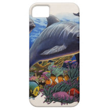 Dolphin Reef Aquatic iPhone 5 Cover