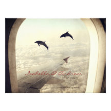 Dolphins  - Wedding Invitation