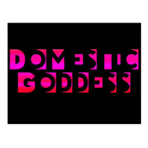 Domestic Goddess Postcards