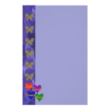 Domestic Violence Awareness Custom Stationery